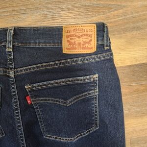 Levi's Women's Boot Cut Jeans in Dark Blue